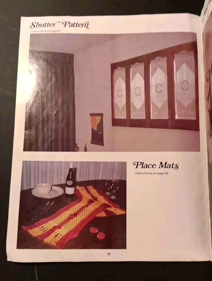 MACRAMÈ PER ARREDAMENTO CASA #819 Appendiabiti Piante Funghi Tovagliolo Anelli Tovagliette - Immagine 3 di 4