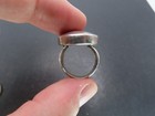 Vtg Sterling Silver Dome Ring, Signed BL, Size ~7, 10.3g — photo 4