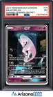 Pokemon 2017 Mewtwo GX 78/73 Full Art Secret Rare Shining Legends PSA 7