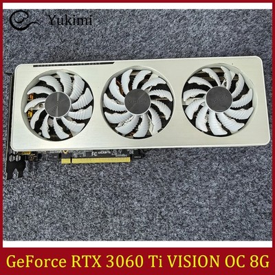 FOR GIGABYTE GeForce RTX 3060 Ti VISION OC 8G GDDR6 256 bit Video Graphics Card