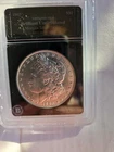 1885 morgan silver dollar Bradford Exchange Brilliant Uncirculated Coin