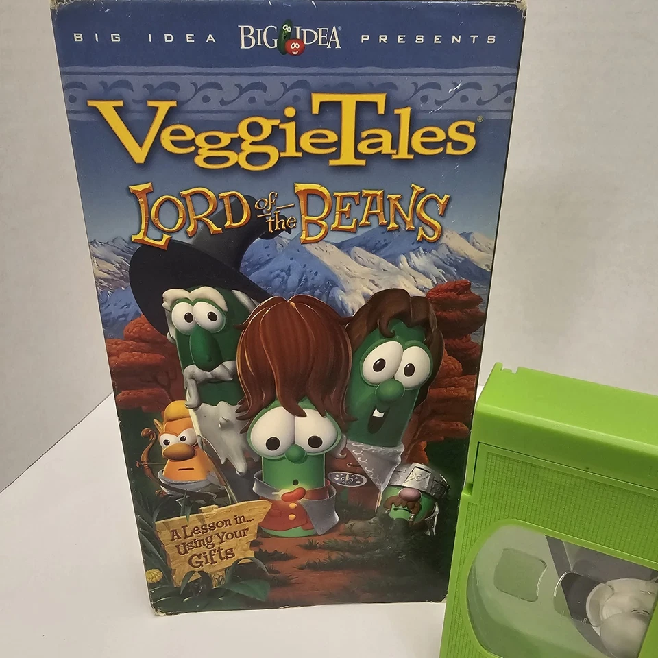 VeggieTales Lord Of The Beans VHS.  Big Idea 2005 - Image 3 of 4