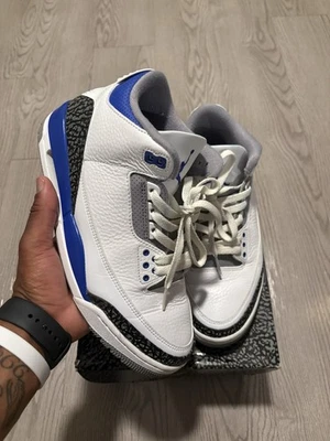 Preços baixos em Jordan 3 Retro Sport Blue | eBay