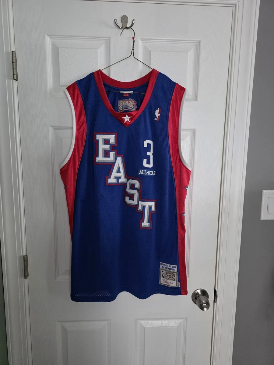 Allen Iverson Philadelphia 76ers All-Star Game NBA Fan Apparel