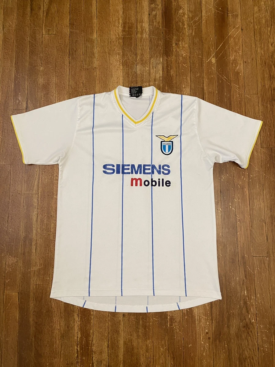 MAILLOT LAZIO SANS Match Porté Issue Haut Jersey Vintage Camiseta 2007