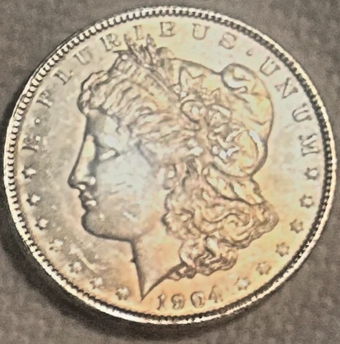 1904 O Morgan circulated but still lots of luster & shine free ship Sigma tested