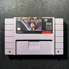Super Star Wars Return of the Jedi for Super Nintendo SNES Authentic TESTED