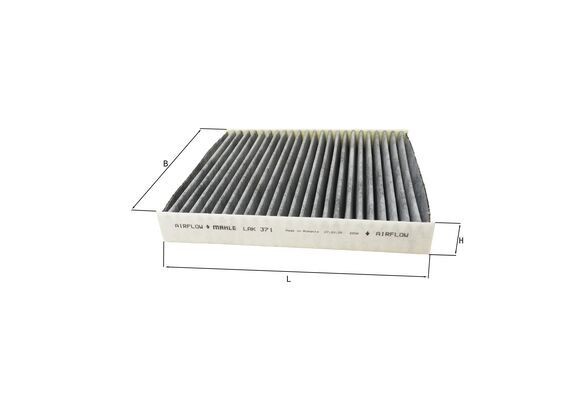 Fits FILTRY KNECHT / MAHLE LAK 371 INFINITI, Nissan, Subaru CABIN FILTER
