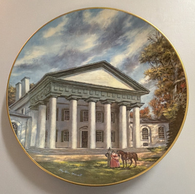 Gorham Southern Landmark Custis-Lee Mansion Fine China Collector Plate