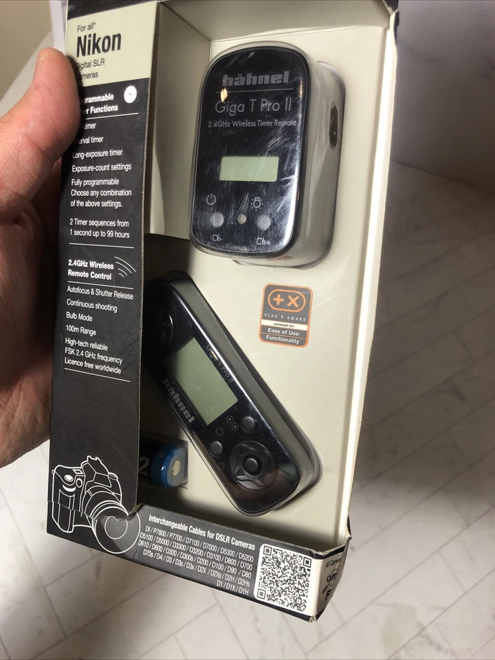 Hähnel Giga T Pro II 2.4Ghz Wireless Timer Remote for Nikon D810 D5500 D7200 - Image 2 of 4