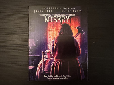 Misery (Collector's Edition) (Blu-ray, 1990) Scream Factory Slipcover