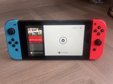 Nintendo Switch - 32GB - Red & Blue - Excellent Condition
