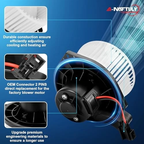 AC Blower Motor Fan for 2004-2012 Chevy Colorado, GMC Canyon, Isuzu i-290/370 - Image 4 of 4