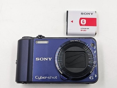 Sony Cyber-shot DSC-H70 16.1 MP Digital Camera Blue - Working