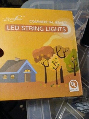 Sweet Shine Commercial Grade Led String Lights Pink 66ft 200led 7 Watts 120v