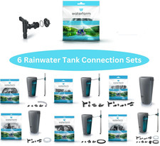 Rainwater Tank Connector Kit – Tap, Hose & Accessories for Collection & Drainage