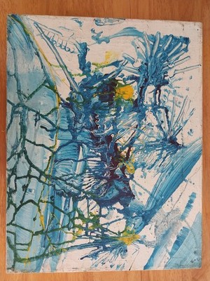 Untitled (Blue Fracture)
