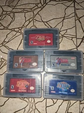 Zelda Minish Cap Links Awakening Oracle of Seasons & Ages Link to the Past GBA