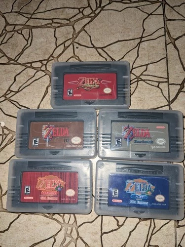 Zelda Minish Cap Links Awakening Oracle of Seasons & Ages Link to the Past GBA