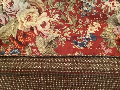 Ralph Lauren Chaps SUMMERTON Queen Comforter + 2 Standard Shams Houndstooth - Picture 3 of 14