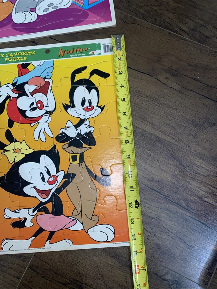 Lote de 4 rompecabezas Warner Bros Inc 1997 vintage en total Foto 2 de 4