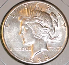 1923-S Peace Silver Dollar