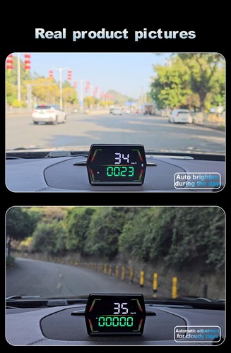 G21 HUD GPS Car Digital Speedometer Vehicle Head-Up Display Odometer Gauge - Picture 12 of 15