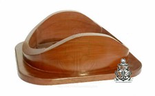U.S. Navy Mark V Diving Helmet Base 18" Divers Helmet Rosewood Wooden Base Gift