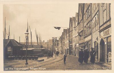 Norway - BERGEN - Fra Tyskebryggen - Publ. Mittet & Co. 93