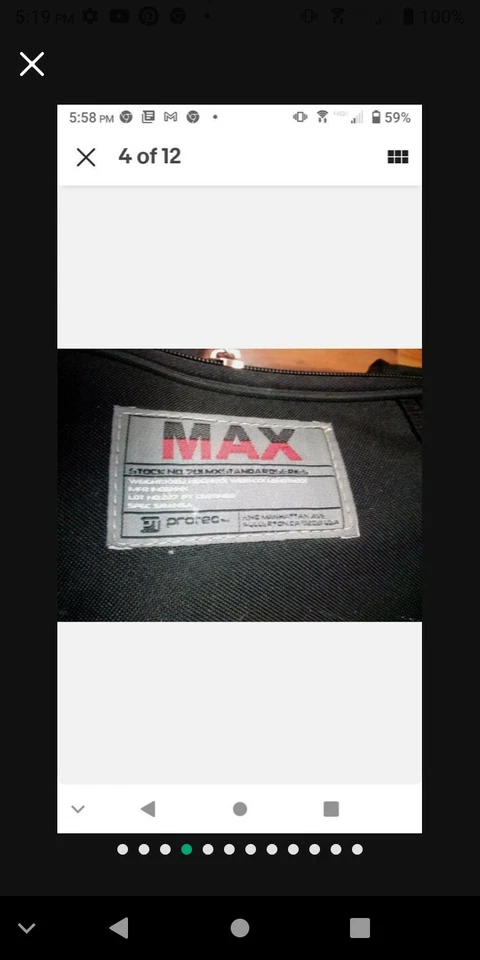 ProTec  Max Soprano Ukulele Case model 701 black 31'' long - Image 4 of 4