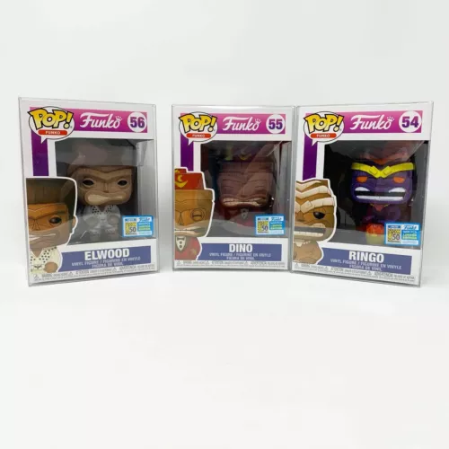 Funko Fundays Ringo, Dino, Elwood SET 2019 Exclusives 1600 Spastik Plastik Elvis