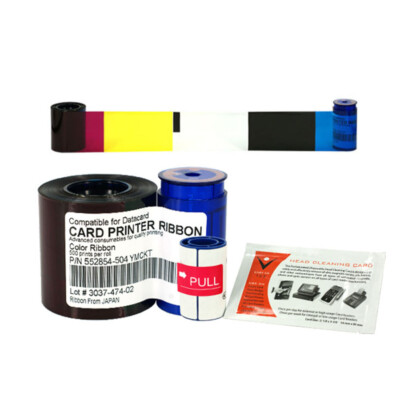 552854-504 For DATACARD Printer Ribbon YMCKT 500Print DatacardSP35/SP55/SP75
