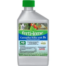 Fertilome Caterpillar Killer with Bt Biological Insecticide, OMRI Listed 16oz