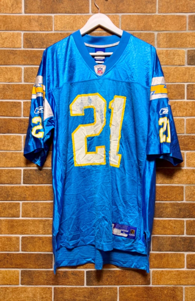 CAMISETA REEBOK DE FÚTBOL AMERICANO DE LA NFL DE SAN DIEGO CHARGERS LaDAINIAN TOMLINSON #21 Talla L Foto 2 de 4