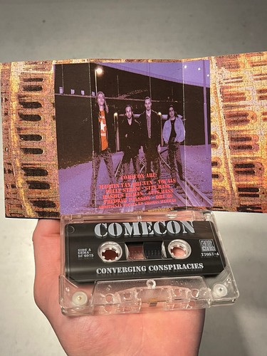 COMECON CONVERGING CONSPIRACIES DEATH METAL CASSETTE TAPE CENTURY MEDIA EBay