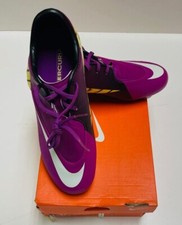 Nike Jr Mercurial Glide II FG Kids Soccer Shoes Purple-Volt-White