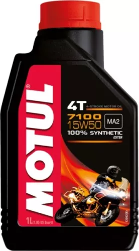 Motoröl MOTUL 7100 15W50 15W 50 100% Kunststoff 4 Mal