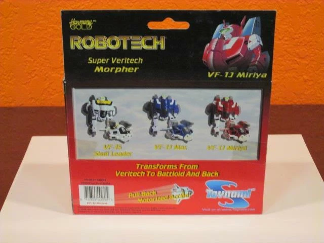 2001 ROBOTECH SUPER VERITECH MORPHER VF-1J MIRIYA FIGHTER TRANSFORMER ROBOT MIB - Image 2 of 2