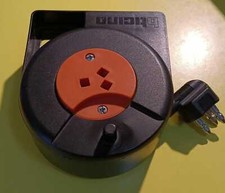 TELEFONVERLÄNGERUNG HAUS BTICINO 7 METER MIT WICKLER. STECKDOSE 3 LOCH.