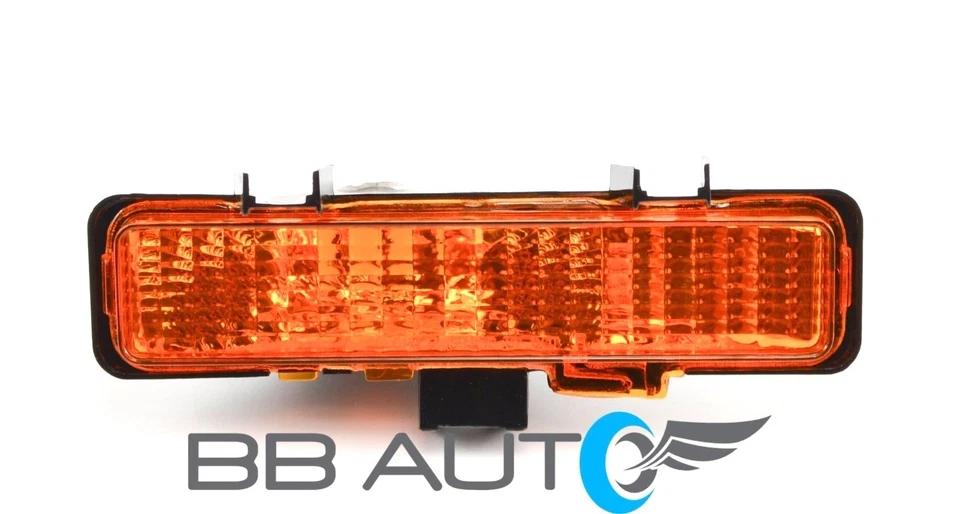 83-94 CHEVY S10 BLAZER GMC S15 JIMMY PARACHOQUES DELANTERO LUZ DE SEÑAL DE ESTACIONAMIENTO CONJUNTO DE LENTES NUEVO Foto 3 de 4