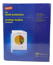 Clear Sheet Protectors - 200 Count per box Unopened