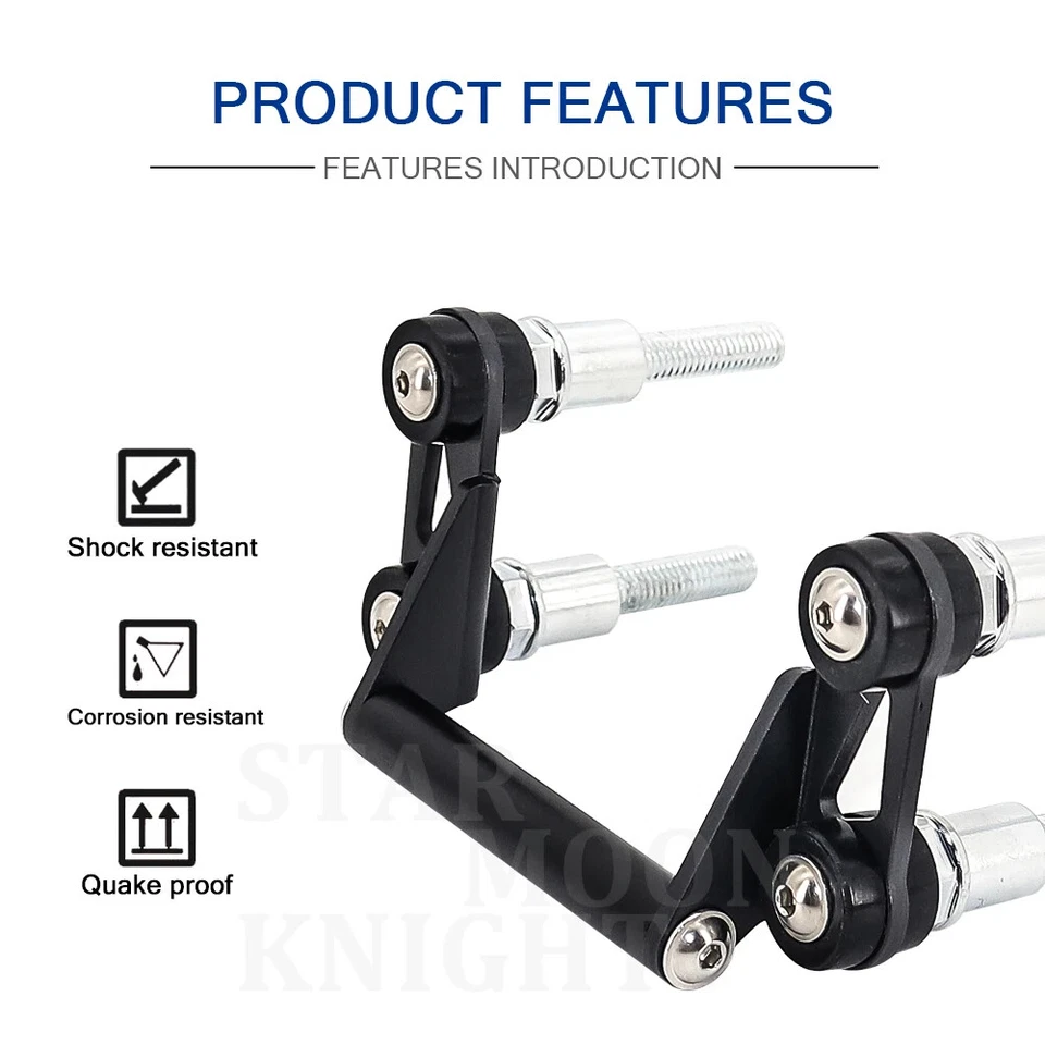 Soporte de placa de teléfono para Honda CRF1000L Africa Twin ADV Sports 2016-2020 Foto 3 de 4