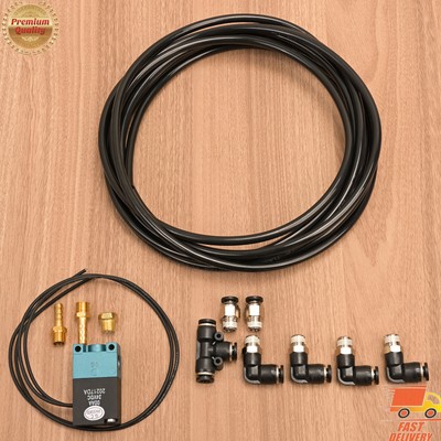 MAC 3 Port Boost Control Solenoid & Push Lock Fitting Kit for Honda Supercharger