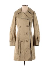 Plenty By Tracy Reese Women Brown Trenchcoat S