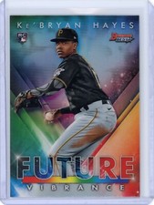 2021 Bowman's Best Ke'Bryan Hayes Future Vibrance Rookie- Pittsburgh Pirates