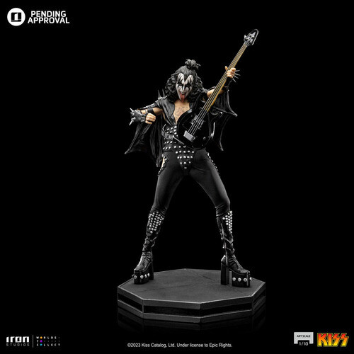 KISS - Gene Simmons The Demon 1/10 Art Scale Statue Iron Studios