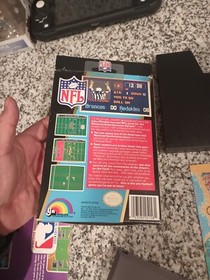 NFL Football (NES, 1988) *CIB* Great Condition* Cleaned & Tested*