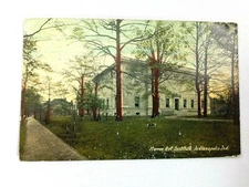 Vintage Postcard Herron Art Institute Indianapolis Ind. Posted 1911