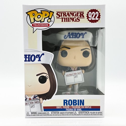 Funko POP Robin Stranger Things Television 922 vinile personaggio da collezione DRM220317 prezzo ebay