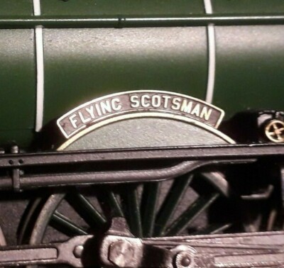 Messing Typenschilder Für Modelleisenbahn Typenschilder Für LMS Princess Class – Spur 00 (4 Mm), Silber, Von Silver Tay Models LMS Princess Class Schilder Spur 00
